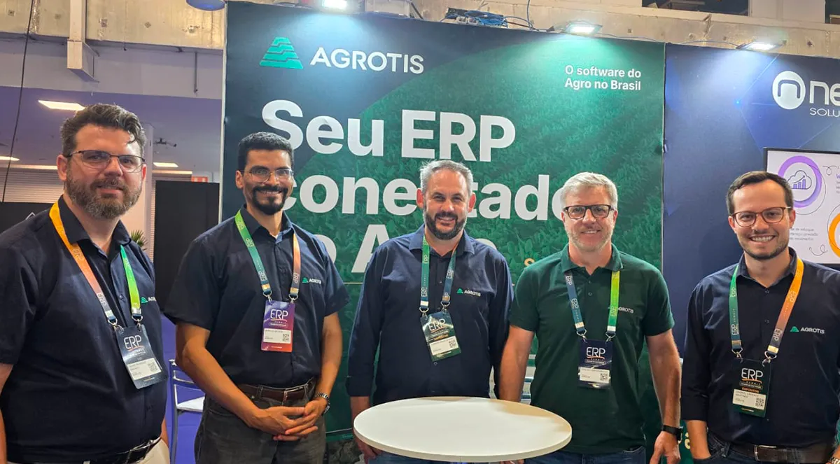 Agrotis no ERP Summit 2026 com software especialista para o agro