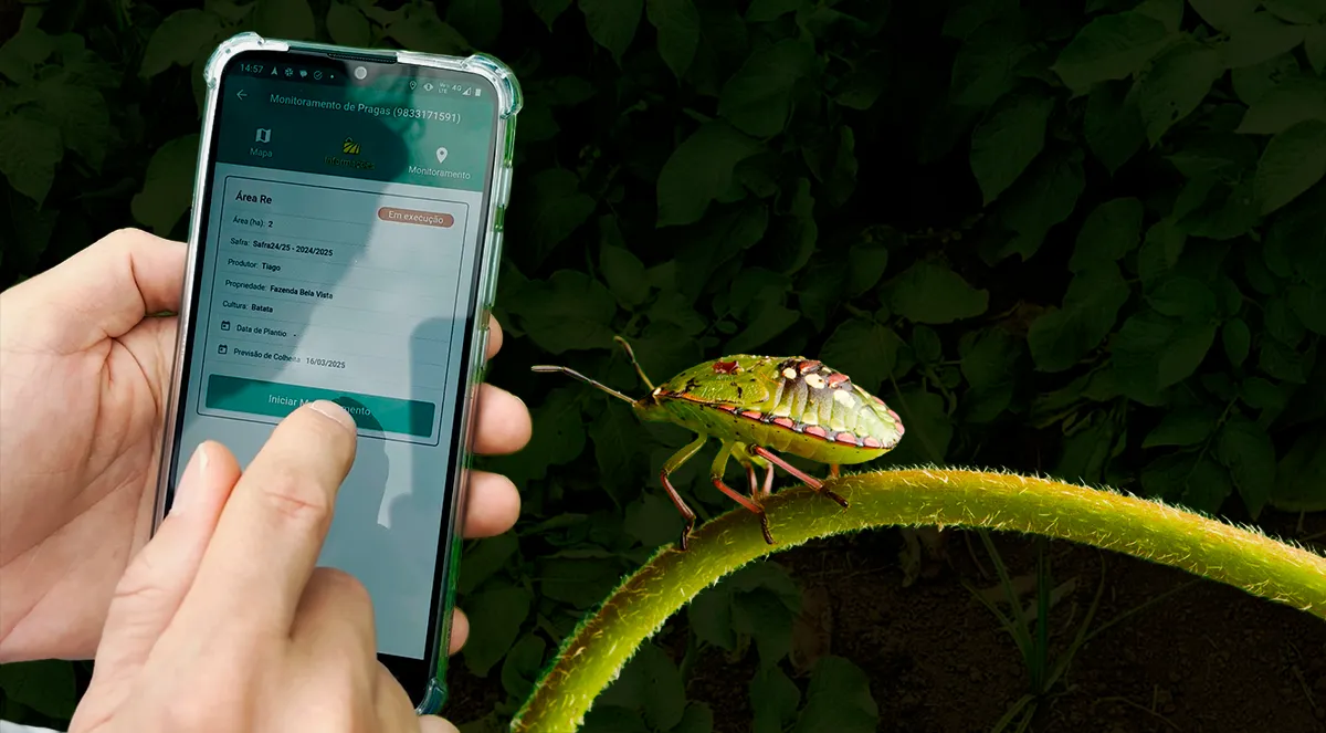 Manejo integrado de pragas com tecnologia no agro brasileiro
